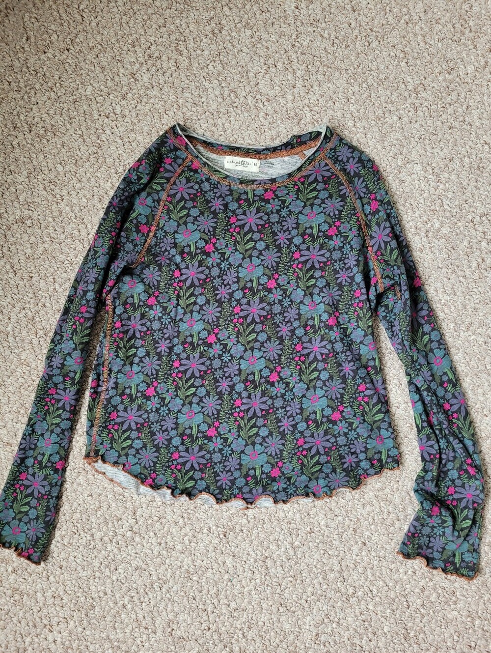 Natural Life Cotton Super Soft Long Sleeve Top - Picture 4 of 6